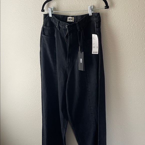 Women's Elegant Black Flare Jeans